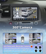 2K QLED Android 15 Head Unit for Honda Civic 2005-2012