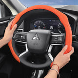 Premium Suede Wheel Cover for Mitsubishi Outlander SUV Car Interior Accessory Hocasen