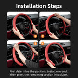 Breathable Perforated Leather Cover for Citroen C3 C5 Car Interior Accessory Hocasen