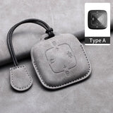 Car Key Cover For Zeekr 001 Leather Car Key protective cover For Zeekr 001 X 2021 2022 2023