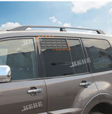 Rear Window Louver Vent for Mitsubishi Pajero 07