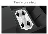 Tesla Cybertruck 2024-2026 Cup Holder Central Control Drinks Holder Silicone Water Cup Storage Box Drinks holders OEM