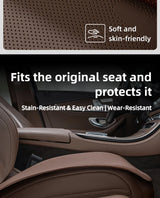 Universal Breathable PU Leather Car Seat Cushion Pad