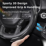 Sport Carbon Wheel Cover for Ram 1500 2500 Car Interior Accessory Hocasen