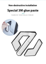 For Leapmotor C10 Car Blackening Modification Logo Letters Front Rear Badges Modification Sticker Car Interior Accessory OEM