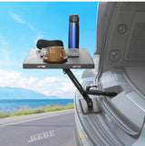 Universal Car Trunk Camping Table & Storage Rack
