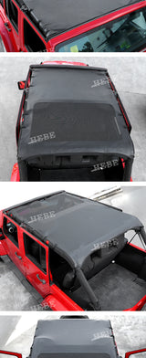 Soft Top Sunshade Heat Insulation for Jeep JK