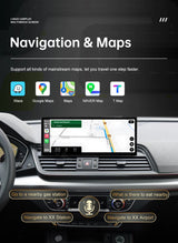 Wireless CarPlay 12.3 Inch Display for Audi Q5 MIB2 2018-2019