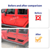 Door Anti-Scratch Plate for Jeep Wrangler JK 4-Door Car Interior Accessory HEBE