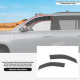 Front Window Louver Vent Cover for Chevy Suburban/Tahoe 2015 Car Interior Accessory HEBE