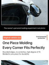 For Xpeng G6 2023 2024 Carbon Fibre Rearview Mirror Decorative Strip