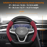 Matte Carbon Fiber Wheel Cover for VW Golf