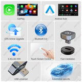 CarPlay Adapter Bluetooth 5.0 Converter for Universal OEM Radios CarPlay Adapter AKAMATE