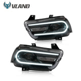 Dual Beam Projector Headlights Signal Dodge Charger