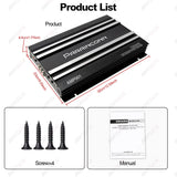 High Power 4 Channel Amplifier for Universal Vehicles Car Interior Accessory AKAMATE