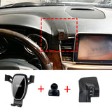 360-Degree Smart Phone Mount for Mercedes Benz ML 2012–2015