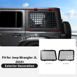 Window Protection Rack for Jeep Wrangler JL 4-Door Car Interior Accessory HEBE