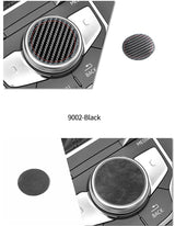 For Audi A3 S3 (2014-2019) Sport Car Multimedia Button Knob Cover Trim Sticker Anti Scratch