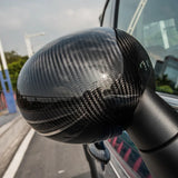 Carbon Fiber Mirror Caps for Mini Cooper 2015-2023 Car Interior Accessory GMUNI