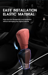 Car Silicone Gear Shift Knob Cover For Accord / Civic / Crider Anti-Slip Lever Shifter Boot Interior Premium Tuning Accessories