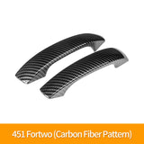 Carbon Fiber Door Handle Cover Smart 451 Fortwo