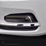 Stainless Steel Fog Light Strip for Volvo V90 S90 Car Interior Accessory LINGLUYANG