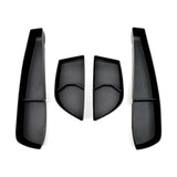 Smart #1 #3 Door Side Storage Box Front Rear Door Handle Tray Organizer Tidying TPE Car Accessories Black Car Interior Access