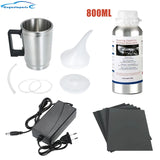 Auto Headlight Polishing Restoration Kit Car Headlight Restorer Repair Set 800ML Liquid Polymer Evaporator