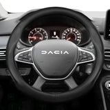 Steering Wheel Cover Ultra-Thin Leather Dacia Duster