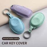 PU Car Key Case Cover for Aion S V Y Lx Gm8 Ga6 Sgs7 Gs5 J14 J16 Leather Car Key Accessory Car Accessory OEM