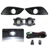 LED Fog Lamp DRL Headlight for Ford Focus MK2 2009 LED Ambient Light MAGIC COLORM LED Chip White