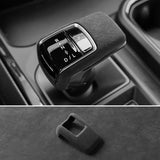 Carbon Fiber For Chevrolet Silverado (2022-2023) Gear Shift Knob Cover Lever Shifter Boot Gear Shift Knob Cover OEM