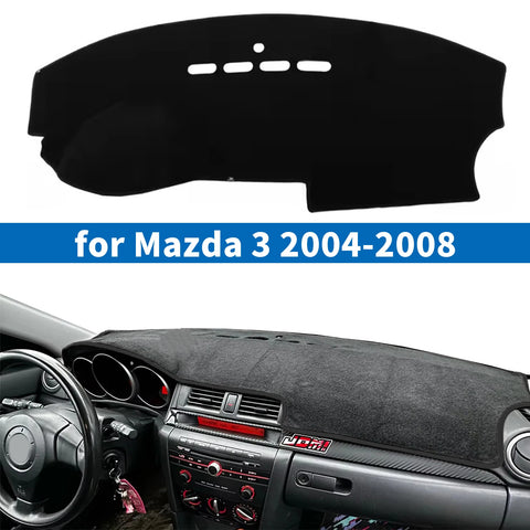 Dashboard Sunshade Carpet Mat for Mazda 3 BK 2004–2008 Dashboard Mat CATUSIKI