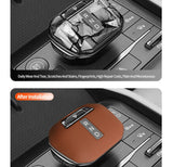 Leather Gear Shift Knob Cover for BYD Seal U 2025