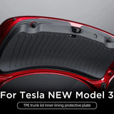 Rear Trunk Door Anti-Dirt Mat for Tesla Model 3 Highland 2024 Car Interior Accessory Smabee