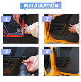 ABS Door Storage Box for Ford Bronco 4-Door 2021-2025 Car Interior Accessory HEBE