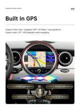 9-inch Android 13 Multimedia GPS Head Unit for Mini Cooper