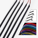 LED EL Wire Ambient Light Strip Universal Car Interior LED Ambient Light MAGIC COLORM