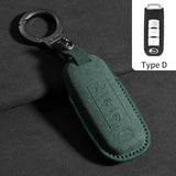 Car Remote Key Case Cover For Trumpchi GAC GS3 GS5 GS6 S7 S9 Empow J11 J12 J13 J14 J15 J16 Suede Car Key Bag Protecter Keychain