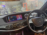 24.6" Dual Screen Android Head Unit for Mercedes S Class 2014–2019 Android Head Unit Aotsr