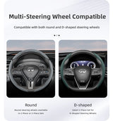 Breathable Leather Wheel Cover for Infiniti Q50 G37