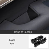 Door Armrest Storage Pad for Volvo XC90 2015-2026 Car Interior Accessory LINGLUYANG 4pcs xc90 1
