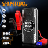 Car Jump Starter Power Bank with 150PSI Air Pump, Auto Emergency Starting Device for 12V Vehicles Car Jump Starter MINUS TWO