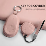 Car Remote Key Case Cover For NETA S L X Nezh V NETA AYA For NETA GT Car Key Bag Cover PU Protector Keychain Holder Accessori