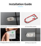Turn Signal Trim Stainless Steel for Smart Fortwo 453