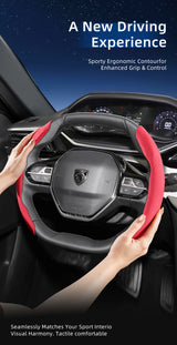 Peugeot Sports Suede Quick-Release Steering Wheel