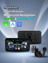 6.0" Wireless CarPlay Moto GPS for Universal Android Head Unit EKIY