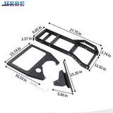 Tailgate Rack & Shelf for Jeep Wrangler JL 2018-2024 Car Interior Accessory HEBE