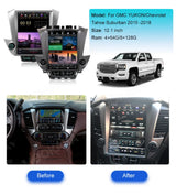 12" Android 13 Navigation Stereo for GMC Yukon Tahoe Suburban Android Head Unit Aotsr