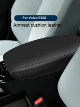 Leather Armrest Cover for Volvo EX30 Interior Trim Car Interior Accessory LINGLUYANG